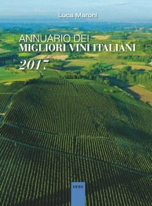 Copertina Annuario dei migliori vini Italiani 2017, Luca Maroni.