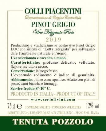 Pinot Grigio Rosè Friz. 