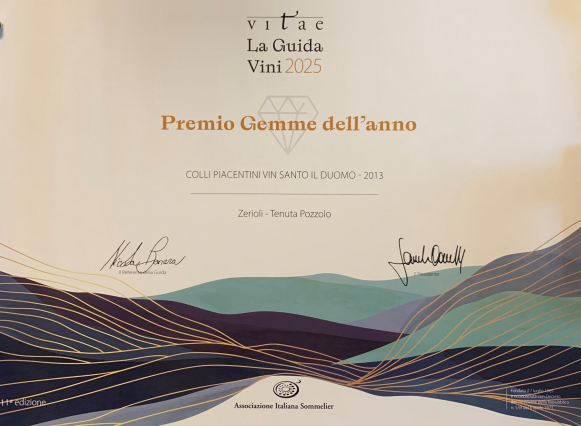 Premio Gemma dell'Anno - Vitae 2025