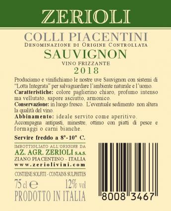 C.P. Sauvignon Frizzante DOC 2020
